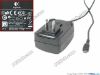 Picture of PHIHONG PSAC15R-050 AC Adapter 5V-12V 5V 3A, mini USB Connector, US 2-Pin Plug