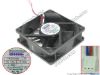 Picture of MECHATRONICS F8025X24B1 Server - Square Fan FS, sq80x80x25, 3-wire, 24V 0.260A