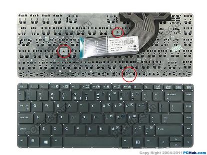 Picture of HP ProBook 440 G0 Series Keyboard US, without Frame ,721520-001