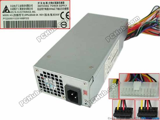 Picture of Delta Electronics DPS-220UB-5A Server - Power Supply DPS-220UB-5A REV 03F, 220W