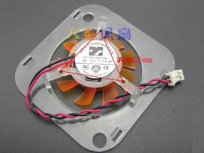 Picture of ARX FS1240-A2012A Server - Square Fan FS1240-A2012A, 2-Wire