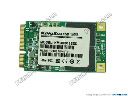 Picture of KiNgSHARE KM200016SSD SSD mSATA 128GB & Below SSD 16GB, mSATA 2.0