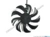 Picture of APISTEK / Rotek GA91S2M Server - Frameless / GPU Fan PFTA, DC 12V 0.25A, W50x4x4, Black