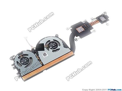 Picture of Forcecon DFS350705PQ0T Cooling Fan  5V 0.5A, DFS150005410T, 023.10079.0011, 2 Heatsink