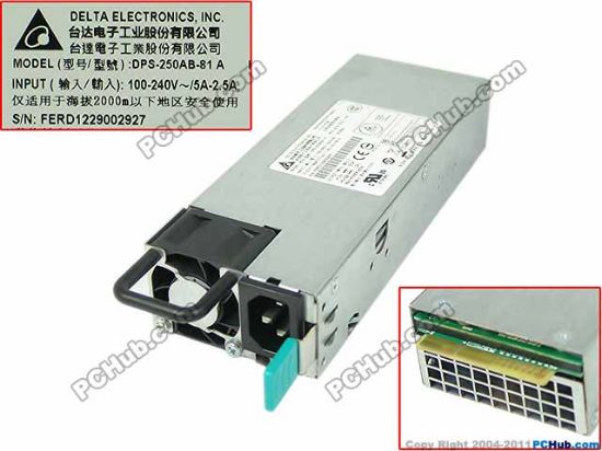 Picture of Delta Electronics DPS-250AB-81 Server - Power Supply 250W, DPS-250AB-81 A