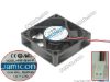 Picture of Jamicon KF0615B1H-R Server - Square Fan 12V 2.3W, sq60x60x15mm, 2-wire