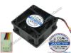 Picture of Jamicon JF0625B2SRP-R Server - Square Fan DC24V0.14A, 60x60x25mm, 3-Wire