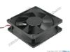 Picture of Y.S TECH FD248025EB-N Server - Square Fan DC24V 0.23A, 80x80x25mm, w80x2x3