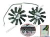 Picture of Power Logic PLD10010B12HH Server - Frameless / GPU Fan 12V 0.40A, W160x 7x 4, D95xC40 , Black, 2 Fan