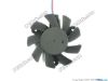 Picture of Jamicon NF24066C1HR-R Server - Frameless / GPU Fan 12V 0.30A, W100x2x2, D65xC34, Black