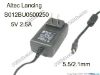 Picture of Altec Lancing S012BU0500250 AC Adapter 5V-12V 5V 2.5A, Barrel 5.5/2.1mm, US 2-Pin Plug