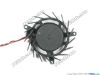 Picture of ARX FS1245-A1042B Server - Frameless / GPU Fan DC 12V 0.22A, C44x39x37mm,W60x2x2, Black 