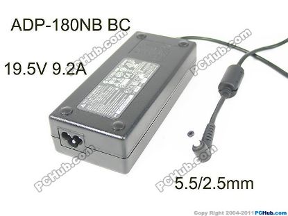 Picture of LEI / Leader NT15-Y120125-A1 AC Adapter 5V-12V 12V 1.25A, 5.5/2.1mm, US 2P