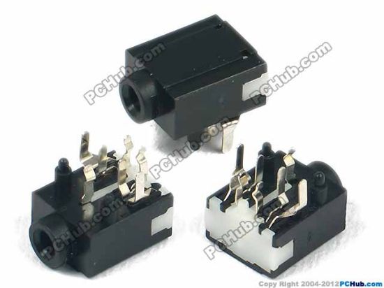 Picture of UPH Jack & Plug Jack- Audio 3.5mm (Laptop) 7-pin, 18x13x8mm