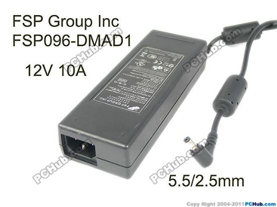 Picture of FSP Group Inc FSP096-DMAD1 AC Adapter 5V-12V 12V 10A, 5.5/2.5mm, C14, New