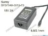 Picture of Sunny SYS1148-3015-T3 AC Adapter 13V-19V 15V 2A, 5.5/2.1mm, 3P, New