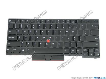 Picture of Lenovo ThinkPad T480s Keyboard P/N: 01YP280, 01YP360, 01YP52, US with backlit