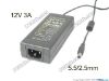Picture of PCH OEM Power AC Adapter 5V-12V 12V 3A, 5.5/2.5mm, C14, New