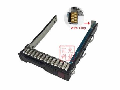 Picture of HP Server Parts HDD Caddy / Adapter HP P/N: 651687-001, 2.5", New