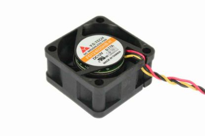 Picture of Y.S TECH FD124020HB-H Server - Square Fan DC 12V 0.17A, 40x40x20mm, 3-Wire 3-Pin Bare fan