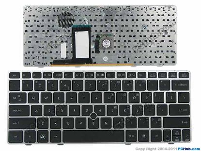 Picture of HP EliteBook 2560p Series Keyboard SPS: 651390-001