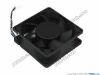 Picture of Foxconn PVA070G12Q  Server - Square Fan P01-AE, sq70x70x25mm, 4-wire, 12V 0.50A