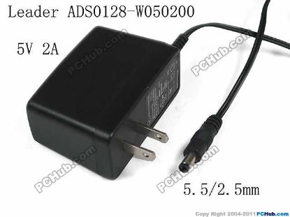 Picture of LEI / Leader ADS0128-W050200 AC Adapter 5V-12V ADS0128-W050200