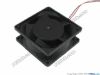 Picture of ebm-papst 8314 H Server - Square Fan sq80x80x32, 2-wire, 24V 6W