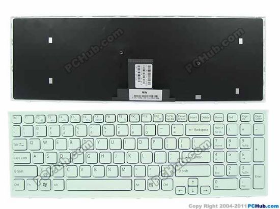 Picture of Sony Vaio PCG-71212T Keyboard US, 17", White, New