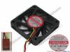 Picture of EverCool EC6010HH12BA Server - Square Fan sq60x60x10mm, w40x3x3, 12V 0.22A