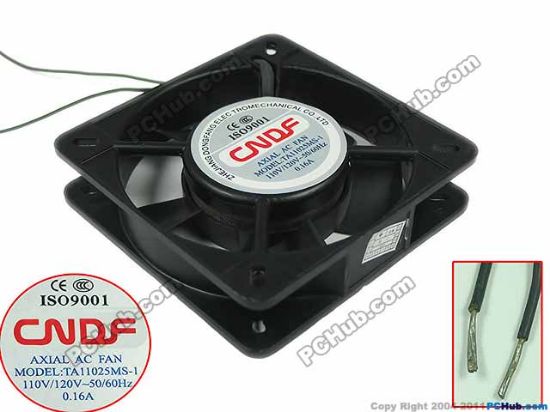 Picture of CNDF TA11025MS-1 Server - Square Fan TA11025MS-1, 2-Wire
