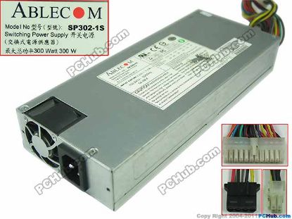 Picture of Ablecom SP302-1S Server - Power Supply 300W, SP302-1S