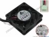 Picture of Delta Electronics AFB0612VHB Server - Square Fan -SM01, sq60x60x15mm, DC 12V 0.24A, 2-wire