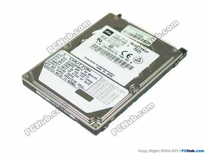 Picture of Toshiba MK6017MAP HDD 2.5" IDE 6GB-10GB 6GB, 2.5" IDE, 4,200rpm, 2M