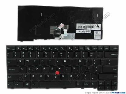 Picture of Lenovo ThinkPad T440 Series Keyboard US , 04Y2726,Non Backlit 