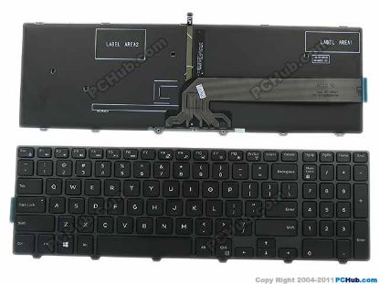 Picture of Dell Inspiron 15 7000 Series (7559) Keyboard US-INT with Backligh,"051CHY,,"New"
