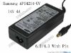 Picture of Samsung Laptop Common Item (Samsung Laptop) AC Adapter 13V-19V 14V 4A, 6.5/4.3 With Pin, 3-Prong, New