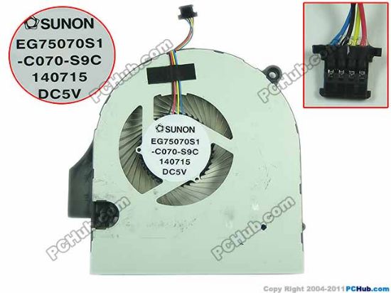 Picture of SUNON EG75070S1-C070-S9C Cooling Fan  DC 5V 0.50A