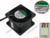 Picture of SUNON PSD4806PMB1-A Server - Square Fan (2)B3898-1FGN, sq60x60x38, w80x4x4, 48V 12.0W