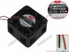 Picture of SUPERRED CHD5012EB Server-Square Fan DC 12V 0.33A, 50x50x20mm, 2-wire