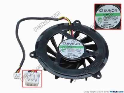 34924 HP Pavilion dv8000 Series Cooling Fan  403826-001, B1704. dia58x12, w104x3x3, 1.8W, Bare HP Pavilion dv8000 Series Cooling Fan  <p>&nbsp;Compatible to the following fan part number : GC055515VH-A (13.B1704.C904.F.GN), (13.B1704.C906.F.GN), (13.B1704.C905.F.GN), SPS- 407807-001.</p>
<p><br/></p>
