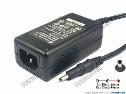 43529 GlobTek  SYS1089-1506-T3 AC Adapter 5V-12V 6V 2.5A, 3.5/1.35mm, C14 GlobTek  SYS1089-1506-T3 AC Adapter 5V-12V <p><span id="ctl00_ContentPlaceHolder1_ItemDesc1_lblItemDescription">Part No: GS30<br />
Model: GT-21089-1506-T3</span></p>
<p>INPUT: 100-240V~35-42VA, 50-60Hz <br />
OUTPUT: 6V 2.5A 15W<br />
Connecter size: Int. Diameter: 1.35mm&nbsp;&nbsp;&nbsp;&nbsp;<br />
&nbsp;&nbsp;&nbsp;&nbsp;&nbsp;&nbsp;&nbsp;&nbsp;&nbsp;&nbsp;&nbsp;&nbsp;&nbsp;&nbsp;&nbsp;&nbsp;&nbsp;&nbsp;&nbsp;&nbsp;&nbsp;&nbsp;&nbsp;Ext. Diameter: 3.50mm<br />
&nbsp;&nbsp;&nbsp;&nbsp;&nbsp;&nbsp;&nbsp;&nbsp;&nbsp;&nbsp;&nbsp;&nbsp;&nbsp;&nbsp;&nbsp;&nbsp;&nbsp;&nbsp;&nbsp;&nbsp;&nbsp;&nbsp;&nbsp;Length&nbsp;&nbsp;&nbsp;&nbsp;&nbsp;&nbsp;&nbsp;&nbsp;&nbsp; : 9.00mm </p>
<p>Dimensions:&nbsp;88 X&nbsp;46 X 32 mm</p>
<p>*Please take note,&nbsp;3 wire (IEC C13) AC <a href="http://www.pchub.com/uph/category/356-0-0-1-2/Laptop-Spare-Part.html"><font color="#810081">power cord</font></a>&nbsp;not included.</p>
<p>&nbsp; &nbsp; </p>