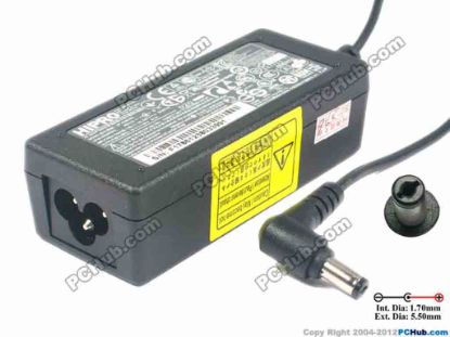 47890 HIPRO HP-A0301R3 AC Adapter- Laptop 19V 1.58A, 5.5/1.7mm, 3-Prong HIPRO HP-A0301R3 AC Adapter- Laptop <span id="ctl00_ContentPlaceHolder1_ItemDesc1_lblItemDescription">Model: HP-A0301R3 B1LF REV:01<br />
Acer P/N: AP03001001 , AP.03001.001 <br />
<br />
INPUT: 100-240V~ 1.0A, 50-60Hz<br />
OUTPUT: 19V 1.58 30W<br />
Connecter size: Int. Diameter:&nbsp; 1.70mm&nbsp;&nbsp;&nbsp;&nbsp;<br />
&nbsp;&nbsp;&nbsp;&nbsp;&nbsp;&nbsp;&nbsp;&nbsp;&nbsp;&nbsp;&nbsp;&nbsp;&nbsp;&nbsp;&nbsp;&nbsp;&nbsp;&nbsp;&nbsp;&nbsp;&nbsp;&nbsp;&nbsp;Ext. Diameter:&nbsp; 5.50mm<br />
&nbsp;&nbsp;&nbsp;&nbsp;&nbsp;&nbsp;&nbsp;&nbsp;&nbsp;&nbsp;&nbsp;&nbsp;&nbsp;&nbsp;&nbsp;&nbsp;&nbsp;&nbsp;&nbsp;&nbsp;&nbsp;&nbsp; Length&nbsp;&nbsp;&nbsp;&nbsp;&nbsp;&nbsp;&nbsp;&nbsp;&nbsp;&nbsp; : 11.00mm
<p>Dimension: 92 x&nbsp;40 x&nbsp;28 mm</p>
<p>*Please take note,&nbsp;3 wire AC <a href="http://www.pchub.com/uph/category/356-0-0-1-2/Laptop-Spare-Part.html"><font color="#810081">power cord</font></a> not included.</p>
<p>&nbsp;&nbsp; </p></span>