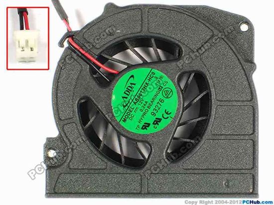 55871 ADDA AB0612HX-HC0 Server - Blower Fan TX1B, bw60x57x13, w140, 12V, 0.24A ADDA AB0612HX-HC0 Server - Blower Fan 