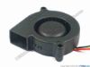 57690 COLORFUL CF-12515 Server - Blower Fan bw50x50x15, w210x3x3, 12V 0.18A COLORFUL CF-12515 Server - Blower Fan 