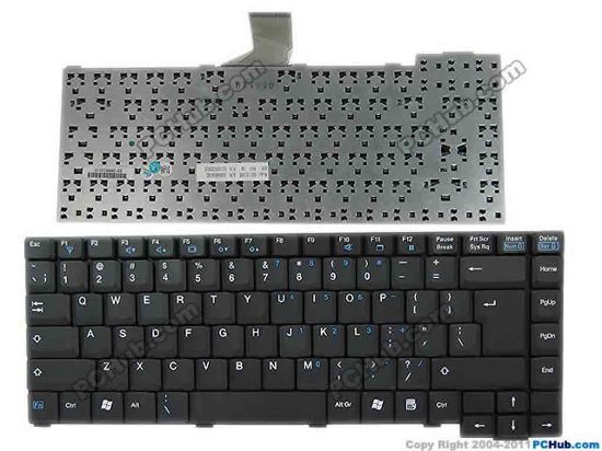 66933 Fujitsu SIEMENS Amilo L1300 Keyboard K011818B9, UK Fujitsu SIEMENS Amilo L1300 Keyboard 