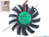 67062 ADDA AD0512MX-RB6 Server - Frameless / GPU Fan 12V 0.10A, dia45, ctc35x35x27, w80x3x3 ADDA AD0512MX-RB6 Server - Frameless / GPU Fan Cooling Fan for display card X700 X700PRO