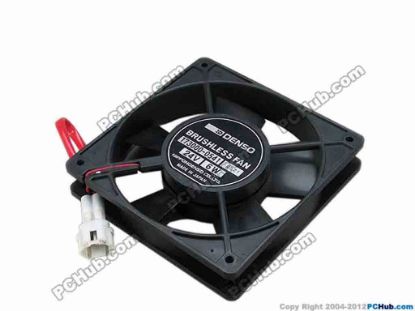 67438 Other Brands DENSO Server - Square Fan 173000-0541, sq120x120x25, w120x2x2, 24V 6W Other Brands DENSO Server - Square Fan 
