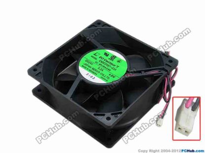 67466 Japan Servo CNDC24B7-034 Server - Square Fan sq120x120x38, w370x2x2, 24V 0.2A 4.8W Japan Servo CNDC24B7-034 Server - Square Fan 