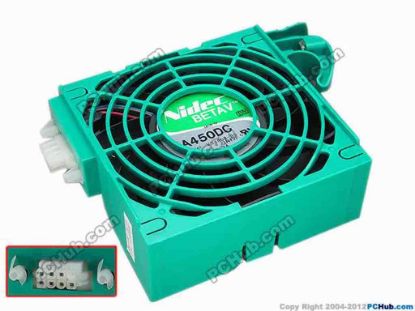67508 Nidec V34809-35 Server - Square Fan INT2F, P/N:5109903, sq185x130x50, 8Pin, 12V 3.3A Nidec V34809-35 Server - Square Fan 